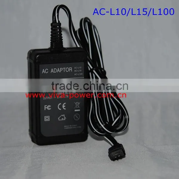 Camera AC Power Adapter for Sony Adapter AC-L25 8.4V 1.5A