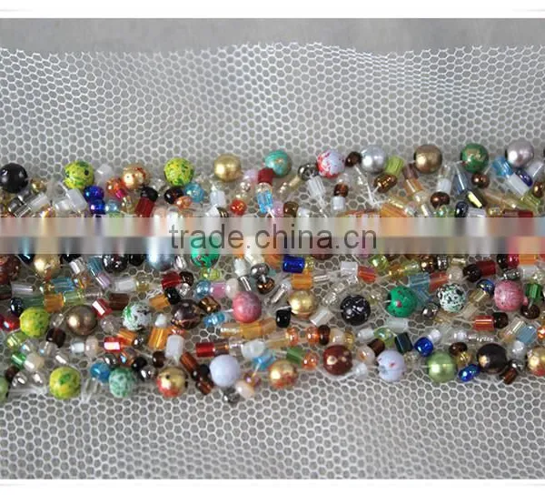 2016 New Arrival Handmade Mutilcolor Pearl Beads Trimming for Casual Garments Decoration photo-3