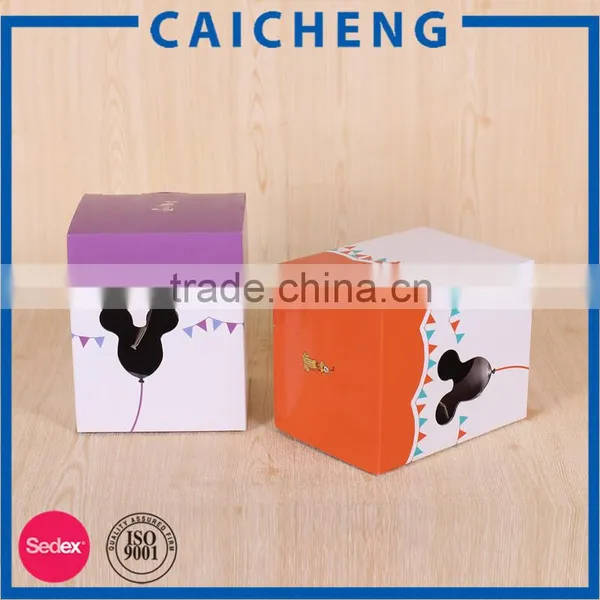 Full-color Offset Printing Corrugated Toy Box for Children photo-3