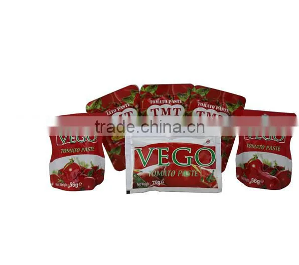 56 g Sachet Tomato Paste With High Quality photo-2