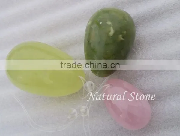 DHL Free Shipping Dark Green Jade Eggs Xuiyan Jade Eggs Vaginal Kegel Exercise Egg Shape Exercise Ball photo-4