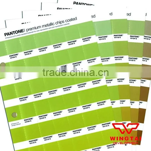 Pantone PREMIUM METALLICS CHIPS GB1505 Color Chart photo-2