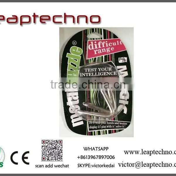 New Mind Game Inteligence Promotional Gifts Personalised Foto Puzzles Wire Puzzles photo-5