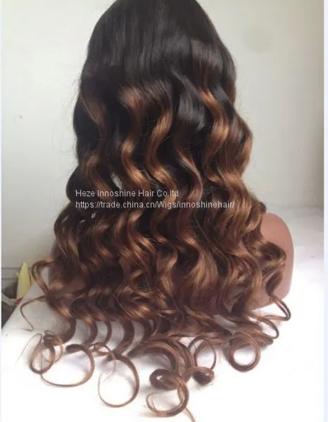 Remy hair 100% human hair full lace wig lace front wig for beautiful women