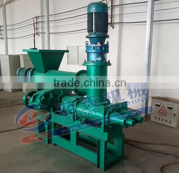 Coconut Shell Charcoal Briquette Extruder Machine Coal Powder Shaping Machine photo-2