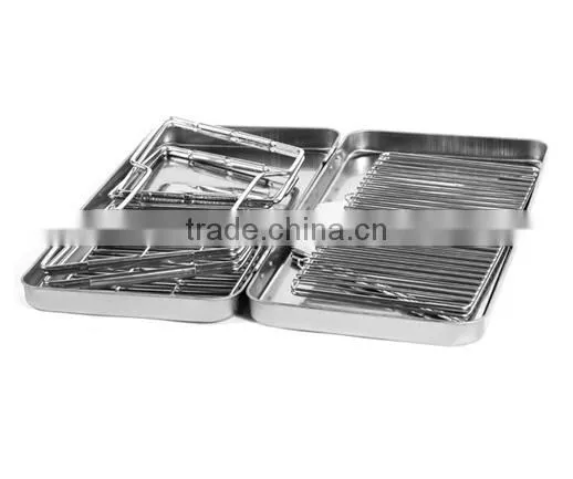 Deluxe Stainless Steel Folding Bbq Grills photo-2