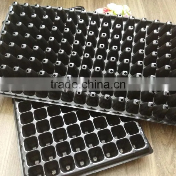 Cheap Factory Price Reusable Plastic Seedling Tray 128 Cell photo-2