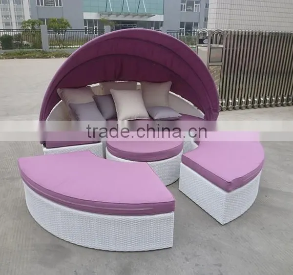 Garden Leisure Sofa Sunbed Set Sectional Patio Furniture photo-2