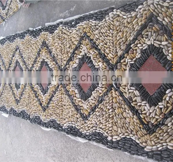 Pebble Massage Tile Pebble Bath Floor Mat photo-4