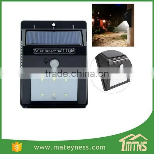 8 LED Solar Sensor Outdoor Wall Light photo-4