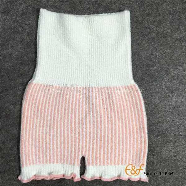 Custom Winter Baby Girls Warm High-waisted Underwear Pants photo-2