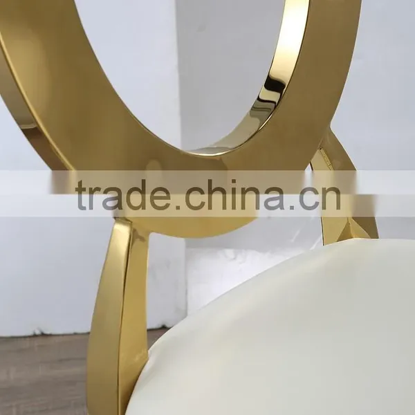 Wedding Furniture Royal Rose Gold Throne Chair for Wedding photo-4