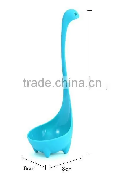 Wholesale Stock Colorful Plastic Stand Soup Spoon photo-5
