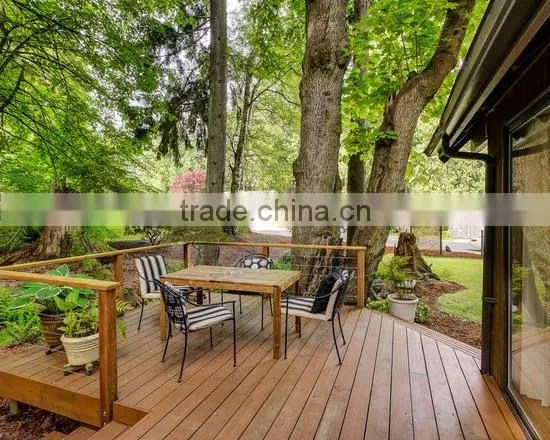 Swimming Pool Decking Wood Plastic Composite Decking Floor WPC Outdoor photo-2