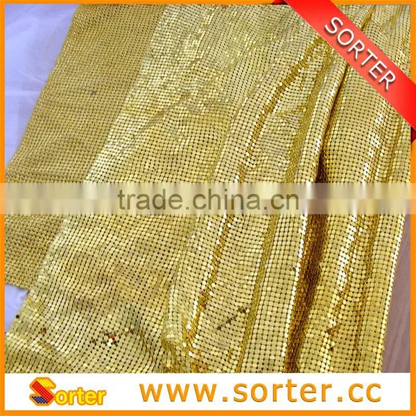 Profeshional New Season Metal Sequin Fabric Pleated Curtains photo-3