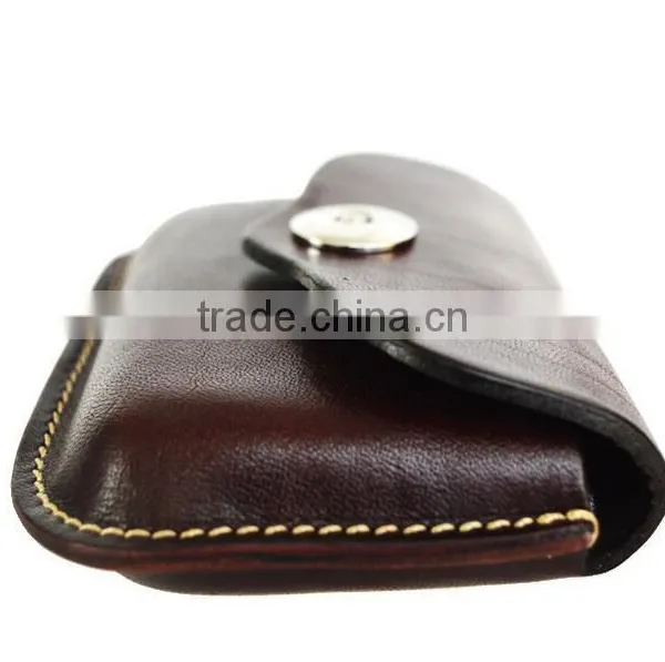 High Quality Rfid Genuine Leather Money Clip Wallets ,leather Card Holder. photo-4