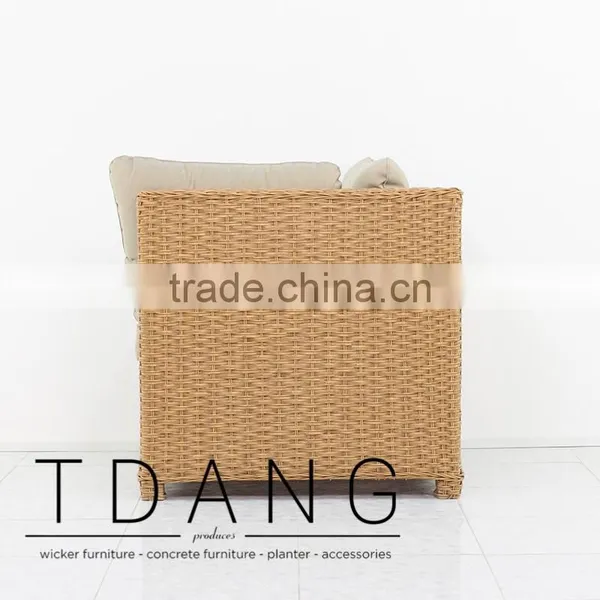 Camden Wicker Corner Bench - Vietnam Furniture - Patio Wicker Furniture photo-3