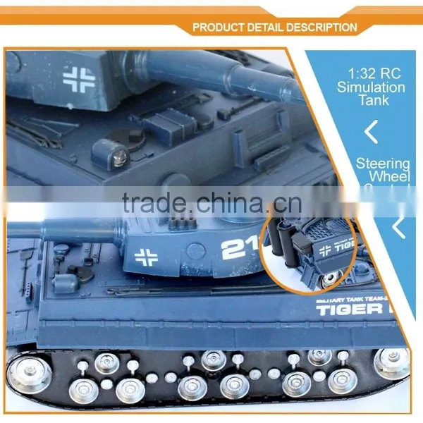 Kids Toys With Prices 4CH Tiger Military German Tiger Tank for Sale photo-3