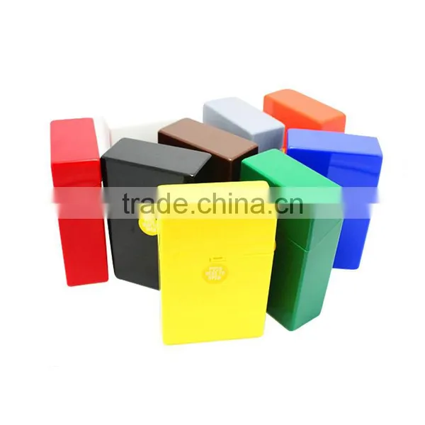 Automatic Push Button ABS Plastic 20 Cigarette Box Case photo-3
