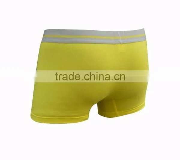 Men Seamless Boxer 95% Cotton 5% Spandex High Quality photo-2