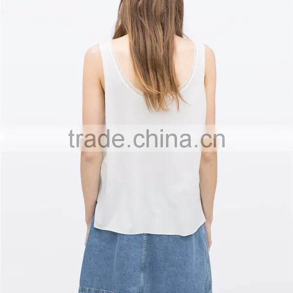 Bulk Women Tank Top With Pocket Wholesale photo-4