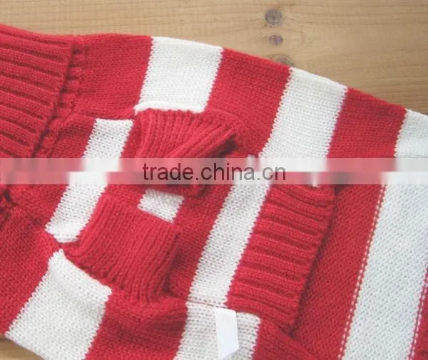 Turn Down Collar Knitting Patterns for Dog Clothes Sweater photo-5