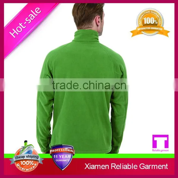 Custom Made Zipped Style Fleece Jacket With Your Own Design photo-4