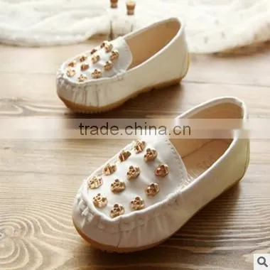 2016 Latest Kids Shoes Design Flat Shoes Skull Shoes for Girls photo-4
