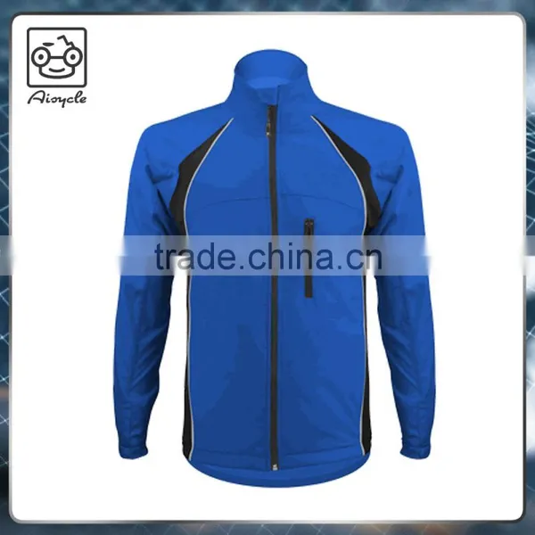 2016 Big Mans Windproof Thermal Softshell Cycling Jacket photo-5