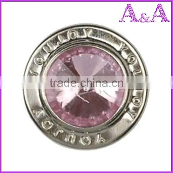 Metal Jeans Buttons With Stone Custom Jeans Button High Qualiity Button photo-2