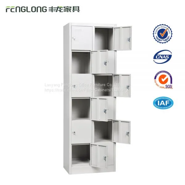 Multi Doors Metal Storage Furniture 12 Door Steel Locker photo-3