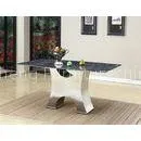 Italy Contemporary Modern Lobby Furniture , Dark End Steel Table Special Design