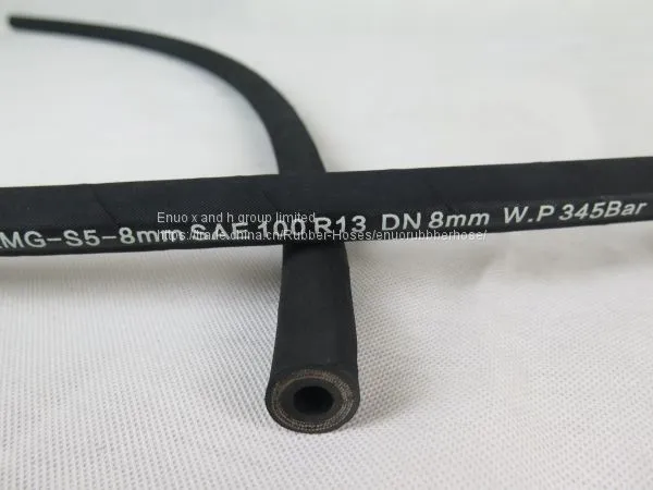 High Pressure Spiral Industrial Rubber Hydraulic Hose SAE100 R13