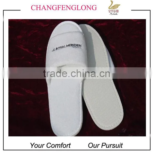 Terry Towel Disposable Hotel Velour Slippers Cotton Hotel Slipper photo-2