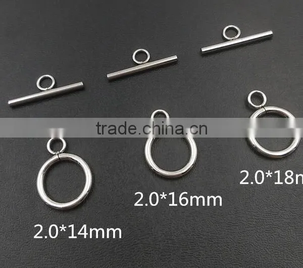 Stainless Steel Toggle Clasps Connectors Jewelry Findings OT Ending Clasps Set DIY Bracelet Necklace Accessories photo-3