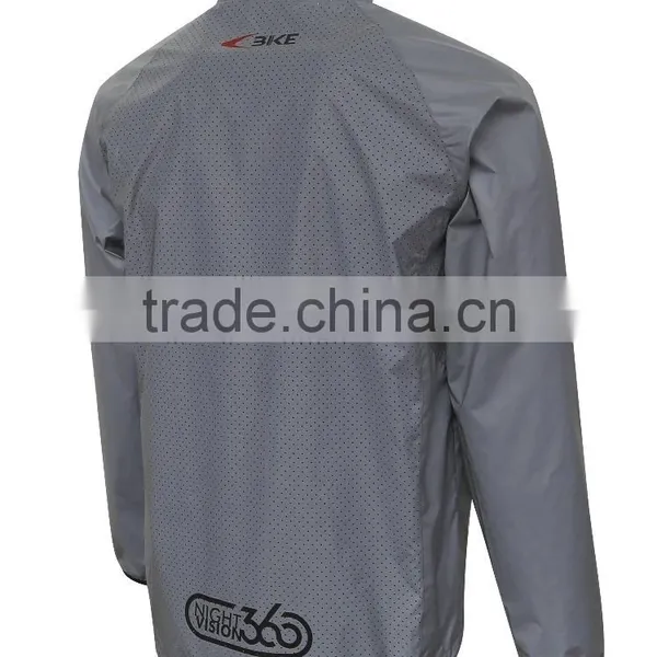 Reflective Windproof NIGHT VISION 360 Cycling Jacket photo-2