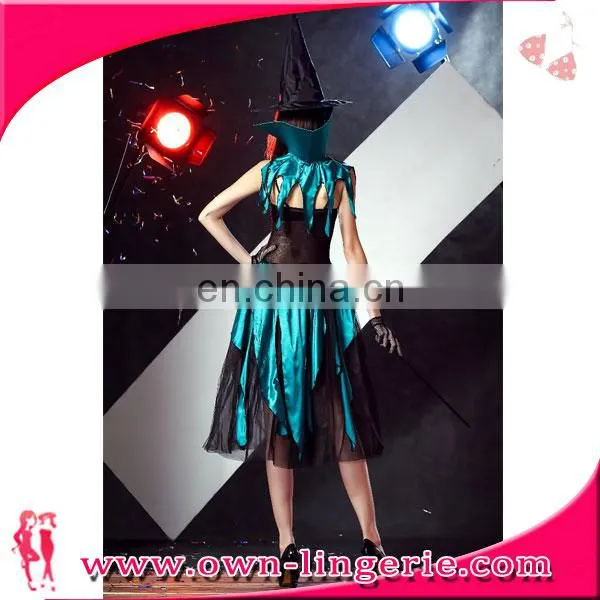 Carnival Halloween Witch Costume Fancy Dress Woman's Vampire Witch Devil Halloween photo-2
