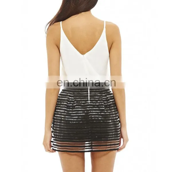 Wholesale Bulk Plain White Crop Tops photo-4