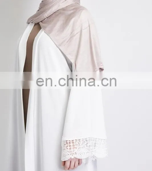 Custom High Quality White New Model Abaya Dubai Egypt in China,latest Design Muslim Dress 2017 Abaya photo-4