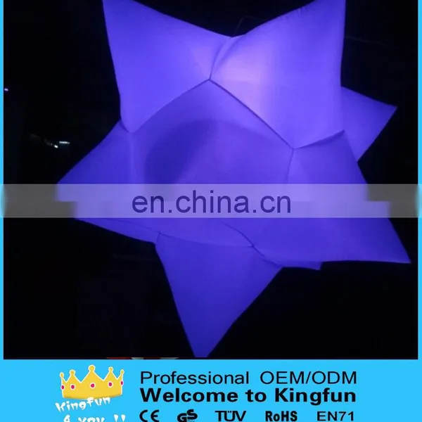 Customized Colorful Haing New Year Deractive Led Star photo-4