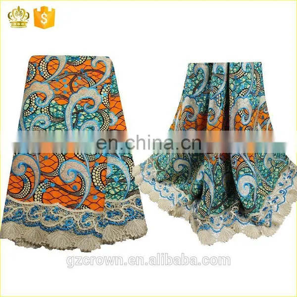 Fashion New Arrival French Net Lace African Wax Cotton Fabric Veritable Embroidery Lace FabricH170112005 photo-6