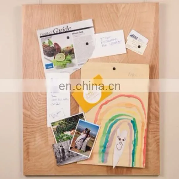 China Supply Wooden Open Photo Frame With Magnet