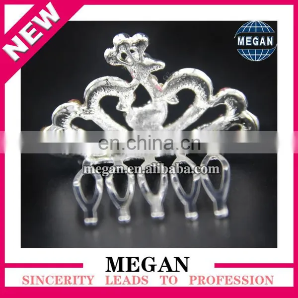 Wholesale Little Tiara for Kids Beautiful Tiara Hair Accessory With Rhinestone photo-2