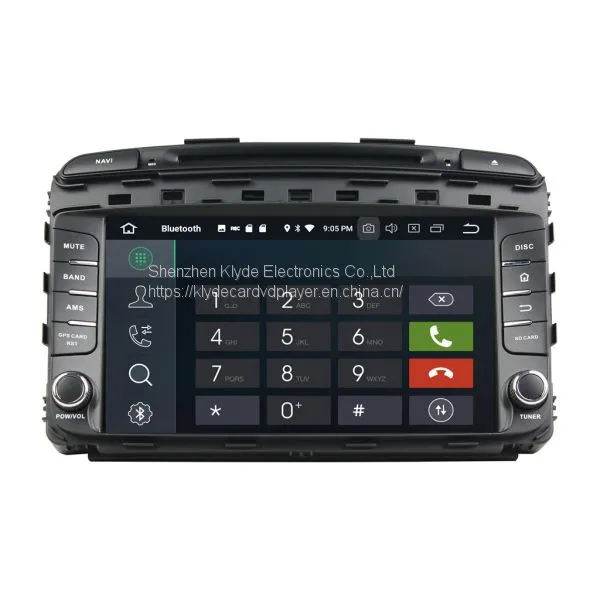 KD-9106 Klyde 19-дюймовый автомобильный радиоприемник с Android 8.0 HD