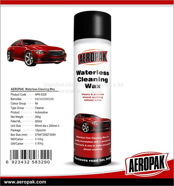 AEROPAK 500ml High Performance Waterless Cleaning Wax for Car Care photo-2