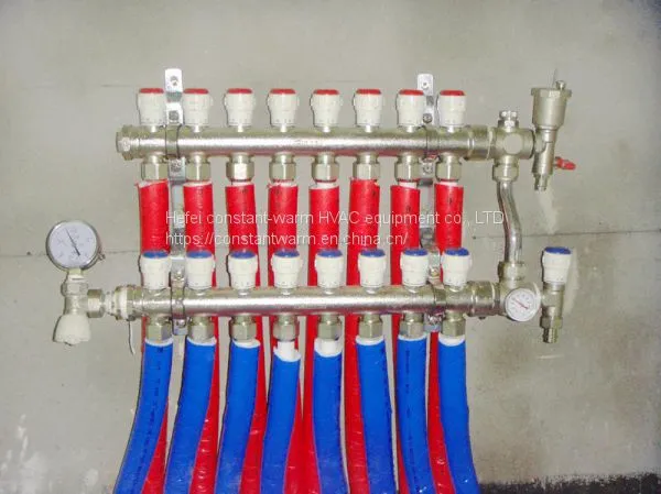 High Quality Forged Brass Underfloor Heating Water Mainfold photo-3