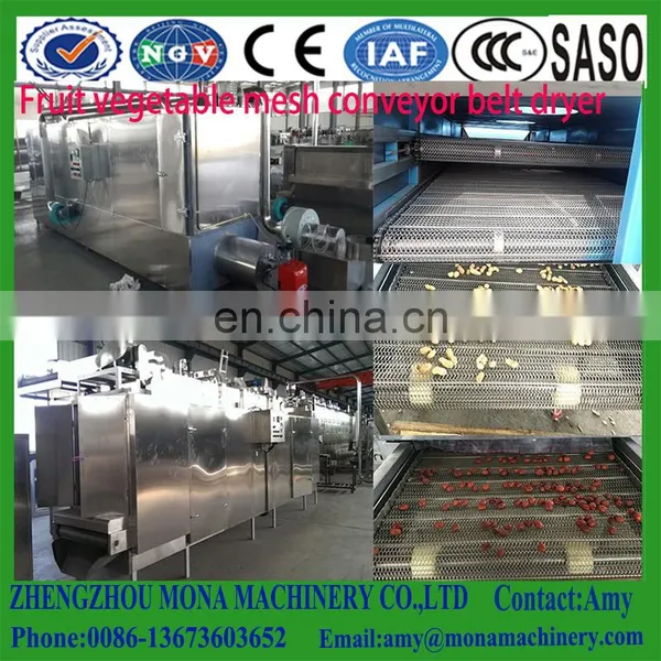 Industrial Big Model Mesh Belt Drying or Dryer Machine Used for Raisins, Dried Apricots/net-belt Dryer photo-5