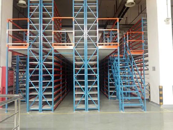 Cold-rolled Steel Industrial Mezzanine Three Floors photo-2