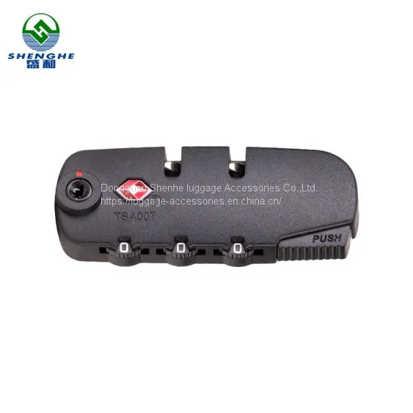 Luggage Spare Part Suitcase Plastic Zipper Lock Parts for Luggage Lock photo-4