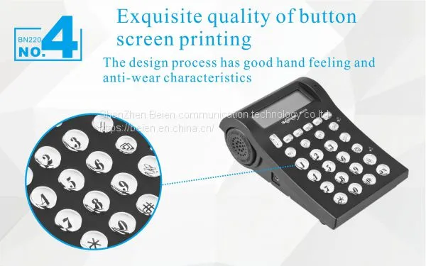 China BN220 Business Telephone +CS11 Business Telephone Headset for Call Center photo-3